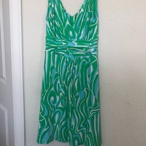 Lilly Pulitzer green and blue sundress